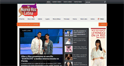 Desktop Screenshot of lanuevavozlatina.com